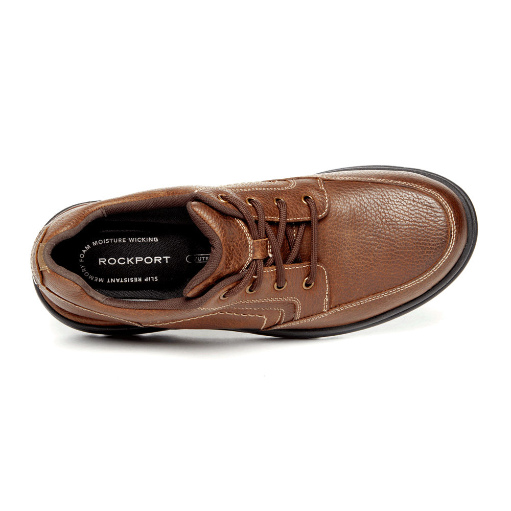 Rockport Singapore Mens Sneakers - ProWalker Eureka Plus Mudguard Brown - CZ5163947